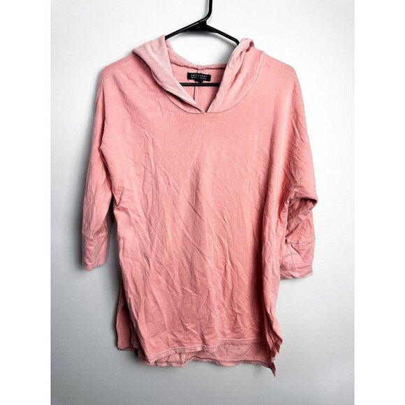 American Eagle Soft & Sexy Quarter Sleeve Pullover Hoodie Sweater Small Pink - Picture 1 of 6